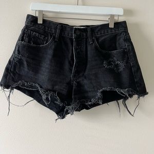 Agolde Parker Short Size 28 in Black